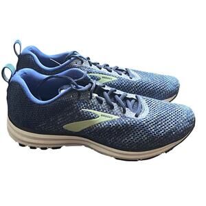 Brooks Revel 3 Blue Knit Running Shoes Women's Size 11 Athletic Sneaker